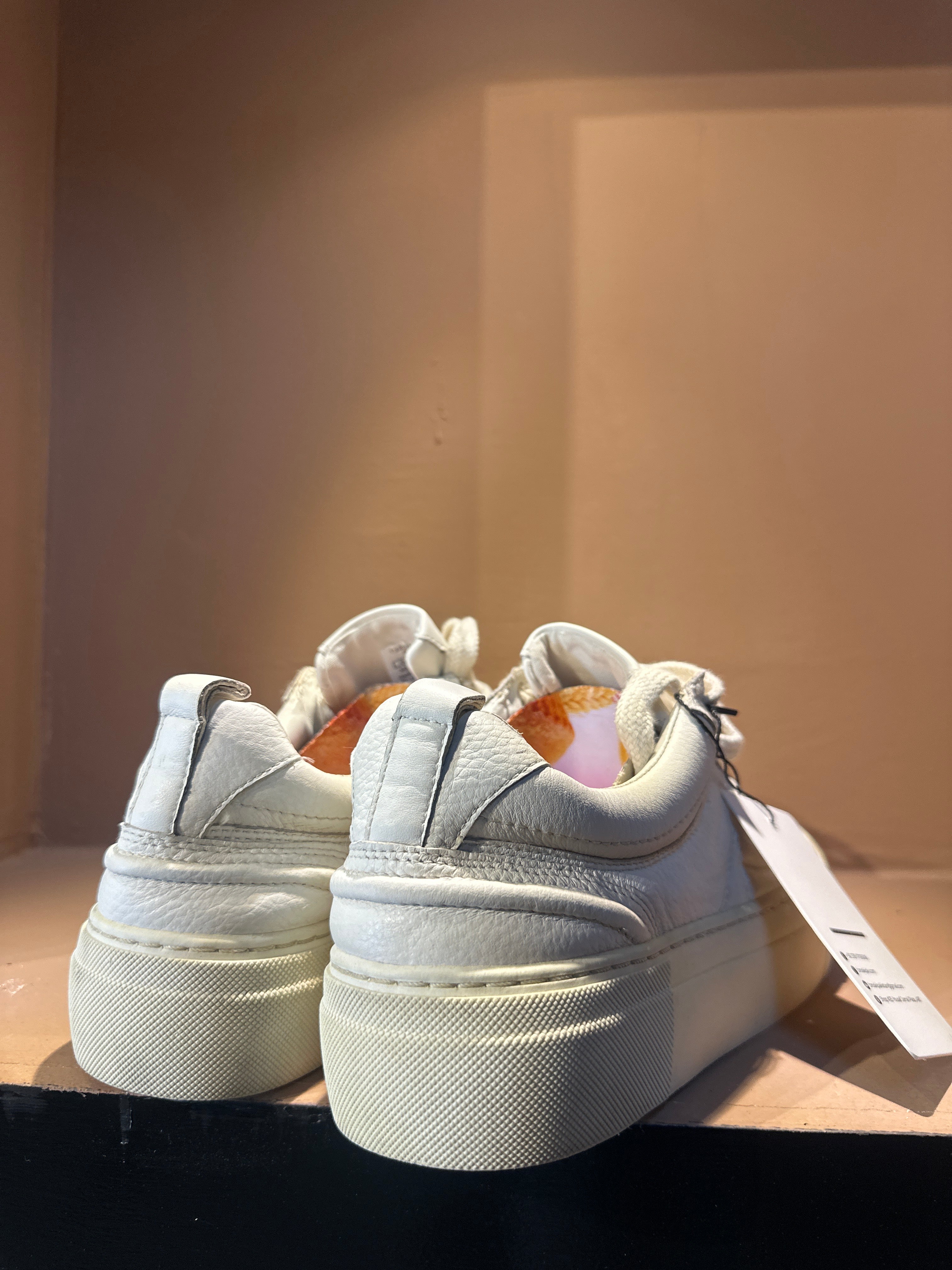 Massimo Dutti leather trainers