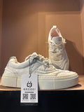 Massimo Dutti leather trainers