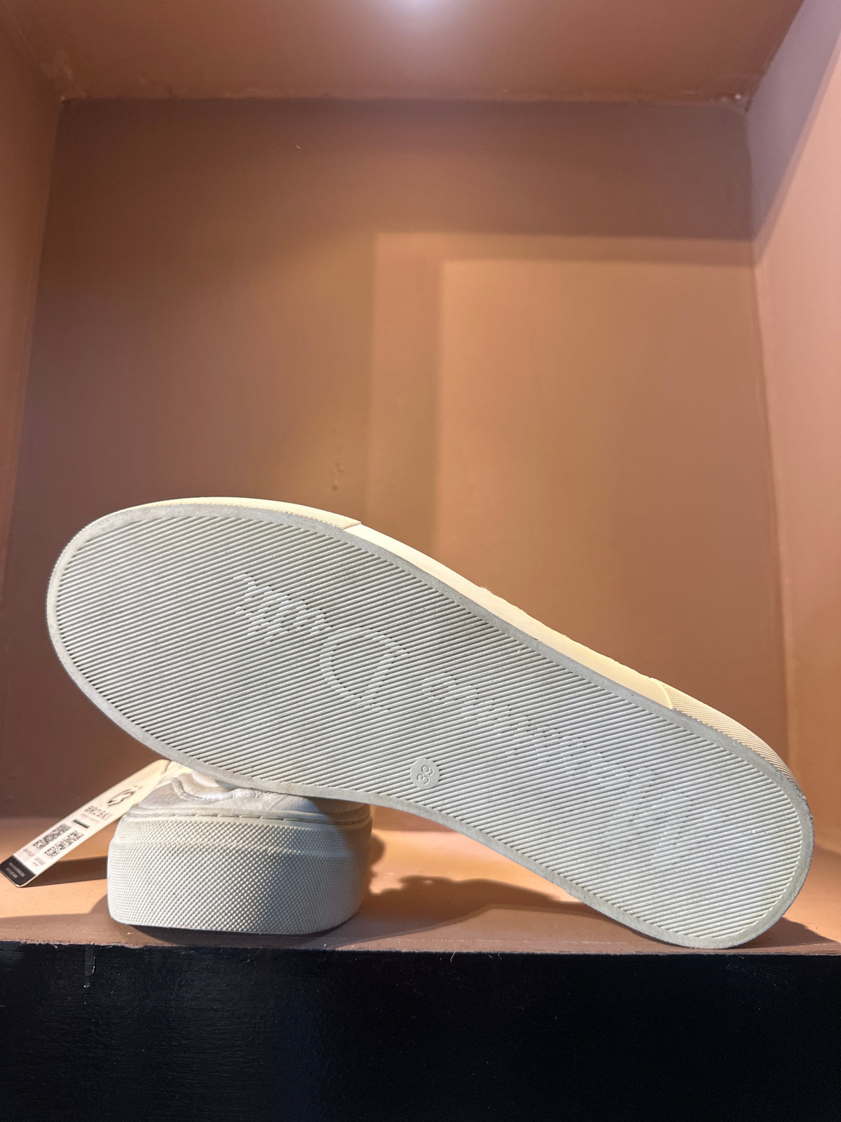 Massimo Dutti leather trainers